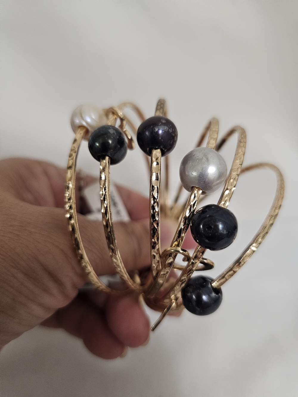 Gold-Tone Multi Freshwater Pearl Bracelet Set Of 6